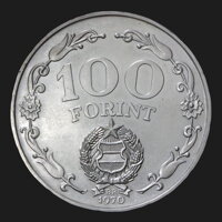 MAĎARSKO - 100 forint 1970 BP