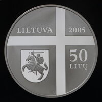 LITVA - 50 litu 2005 - Kardinál Vincentas Sladkévičius 