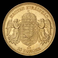 FRANCIS JOSEPH I. - 10 Corona 1907 KB 