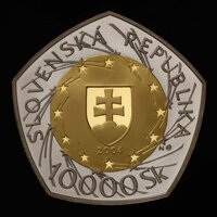 Averz mince - 10000 Sk/2004 - Vstup Slovenskej republiky do Európskej únie