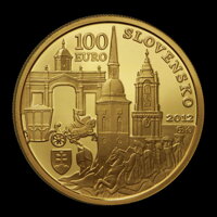 100 Eur 2012 - Karol III. - 300. výročie bratislavskej korunovácie