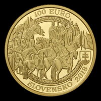 Reverse 100 Euro / 2018 - Ferdinand II. - 400th anniversary of the coronation in Bratislava