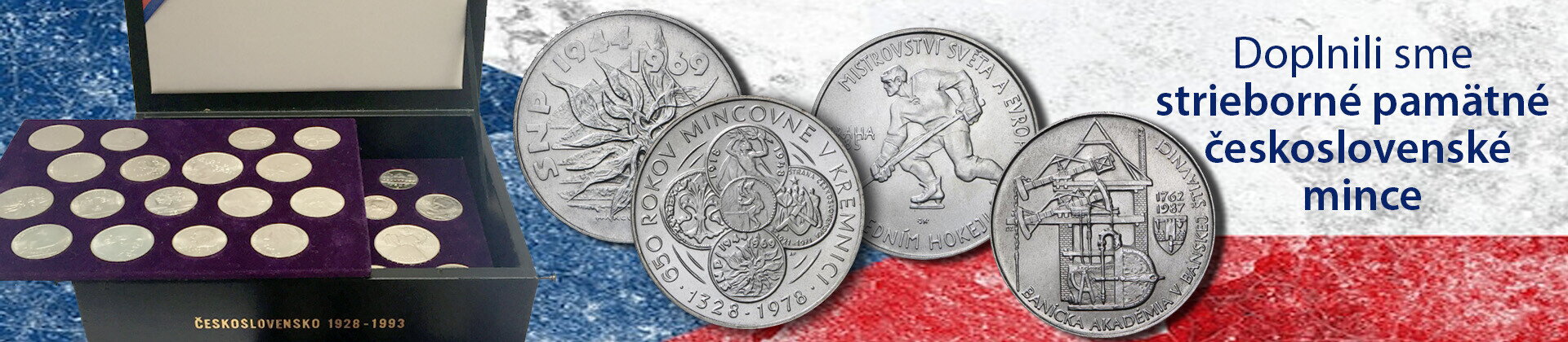 československé pamätné mince