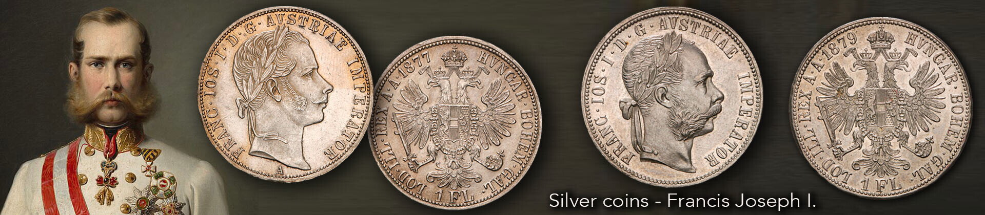 Francis Joseph I. - silver coins