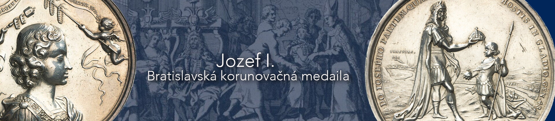 Jozef I. - Bratislavská korunovačná medaila 1687