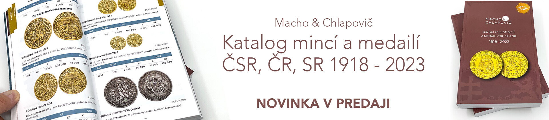 Katalog mincí a medailí Macho Chlapovič - 2022