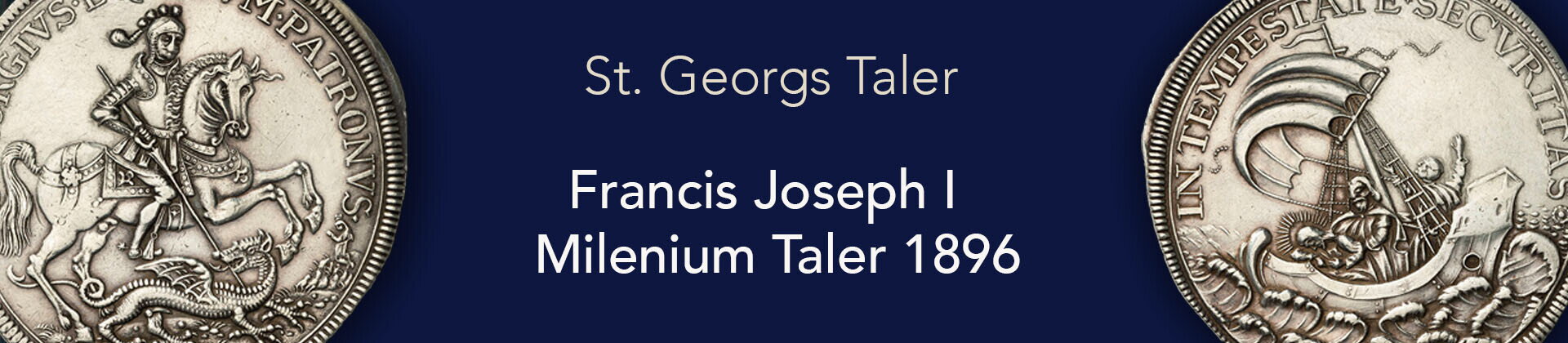 st. georg milenium taler 1896