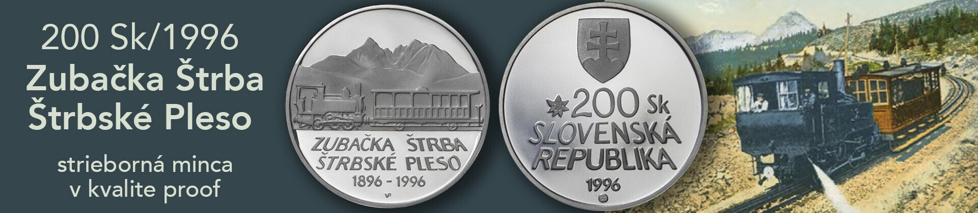 200 Sk/1996 - Zubačka Štrba-Štrbské Pleso