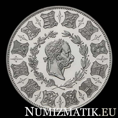 Strelecký dvojzlatník 1837/2020 - strieborná replika
