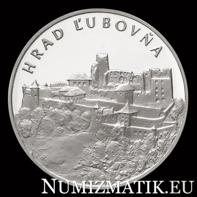 Hrad Ľubovňa - strieborná medaila - Š. Novotný