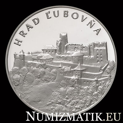 Hrad Ľubovňa - strieborná medaila - Š. Novotný
