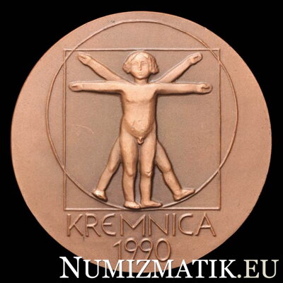 II. medzinárodné sympózium medailí - tombaková medaila - I. Minčeva