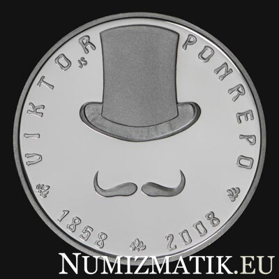200 Kč/2008 - Viktor Ponrepo - 150. výročie narodenia