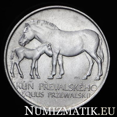 50 Kčs/1987 - Kôň Převalský - breeding maintenance
