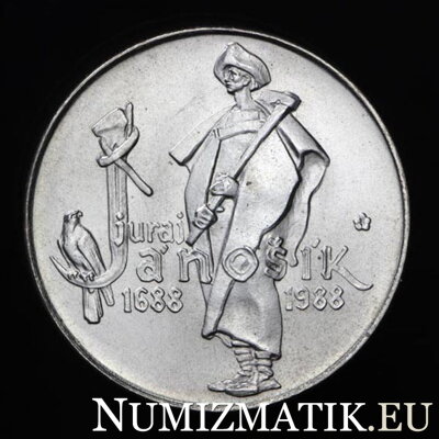 50 Kčs/1988 - Juraj Jánošík - 300. výročie narodenia