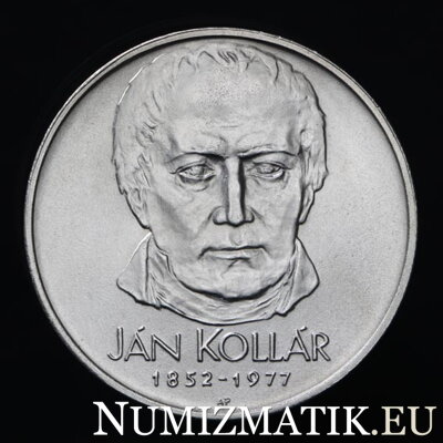 50 Kčs/1977 - Ján Kollár - 120th  anniversary of the death