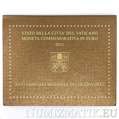 Vatikán - 2 EURO/2011 - Dvadsiate šieste dni mládeže