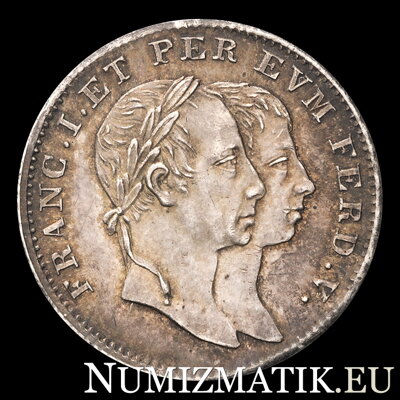 Ferdinand V. - bratislavský korunovačný žeton 1830