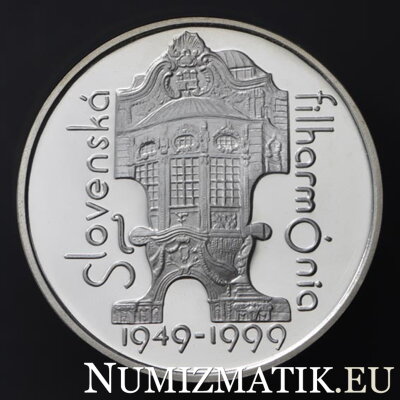 200 Sk/1999 - Slovenská filharmónia - 50. výročie založenia
