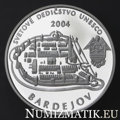 200 Sk/2004 - Bardejov - UNESCO World Heritage 