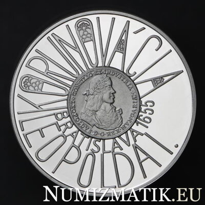 200 Sk/2005 - Leopold I. - 350. výročie korunovácie v Bratislave