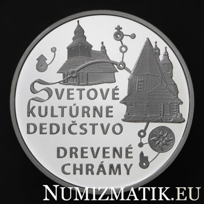 10 Euro/2010 - Drevené chrámy v slovenskej časti karpatského oblúka - Svetové kultúrné dedičstvo