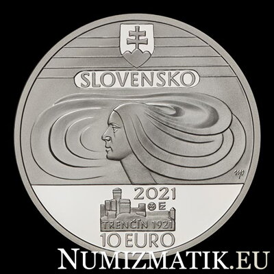 10 EURO/2021 - Vznik Speváckeho zboru slovenských učiteľov - 100. výročie - BK