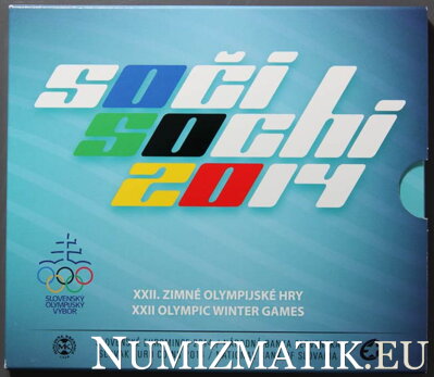 Sada mincí Slovenskej republiky 2014 - XXII. ZOH Soči 2014