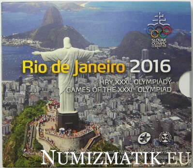  Sada mincí Slovenskej republiky 2016 - Rio de Janeiro XXXI. OH
