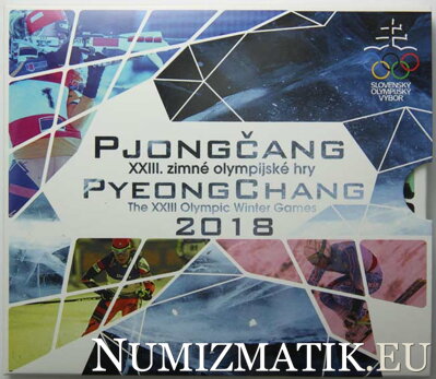 Sada mincí Slovenskej republiky 2018 - Pjongčang XXIII. ZOH