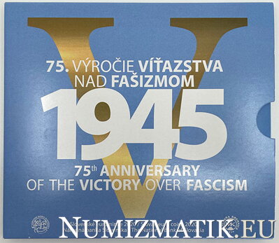 Coin set of the Slovak Republic 2020 - 75th anniversary of the victory over fascism