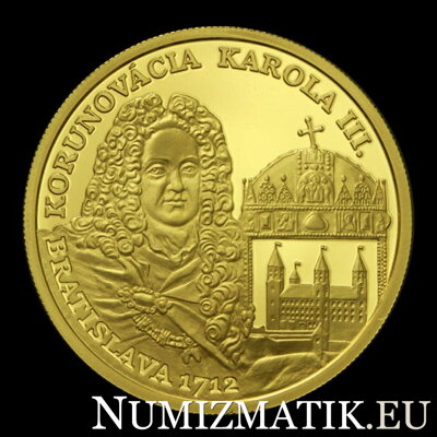 100 Euro/2012 - Karol III. – 300th anniversary of the coronation