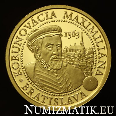 100 Euro/2013 - Maximilián – 450. výročie korunovácie v Bratislave