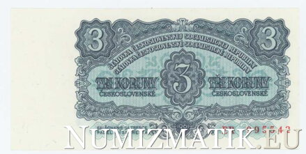 3 Kčs/1961 séria ER