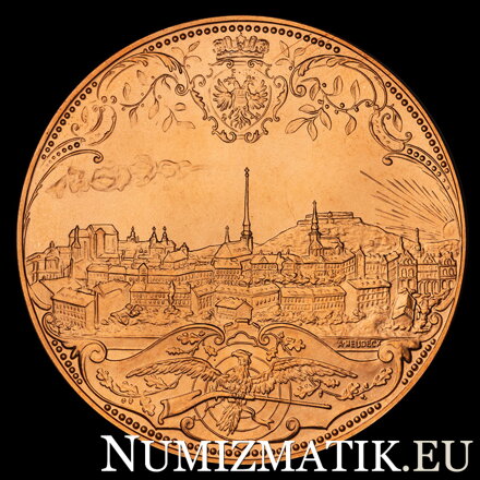 IV. Rakúske spolkové strelby Brno-Brünn 1892 - medená replika