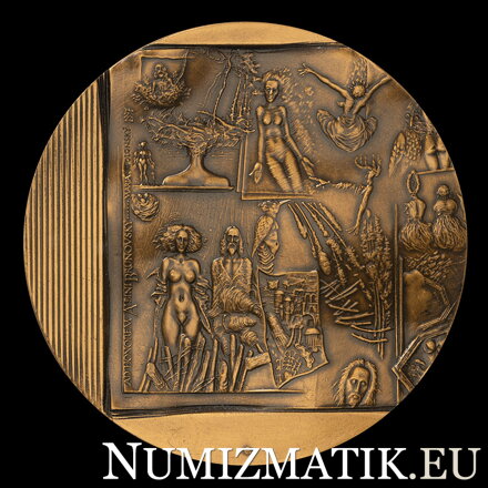 Ad Honorem Albín Brunovský 1997, - AE jednostranná medaila - M. Polonský