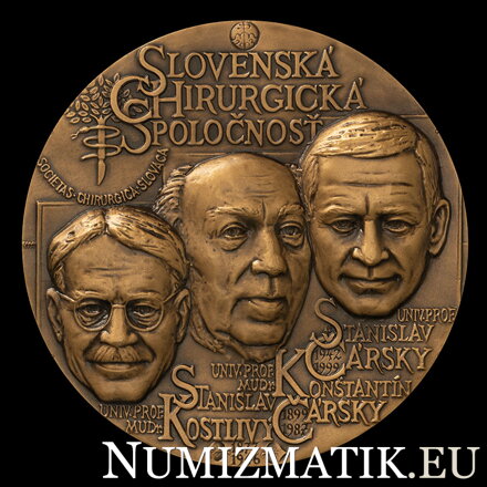 Slovenská chirurgická spoločnosť 2003 - AE medaila - M. Polonský