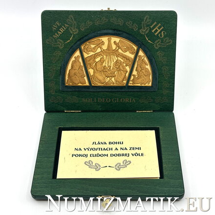 Betlehem - zlaté plakety - Š. Novotný