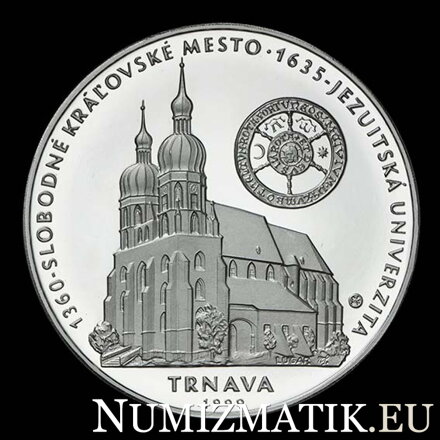 Trnava - ECU coin - D. Zobek, R. Lugár