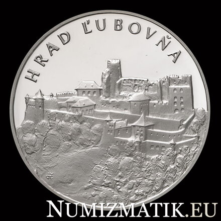 Hrad Ľubovňa - strieborná medaila - Š. Novotný