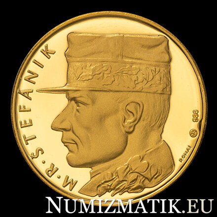 M. R. Štefánik - zlatá medaila EA10 - M. Ronai