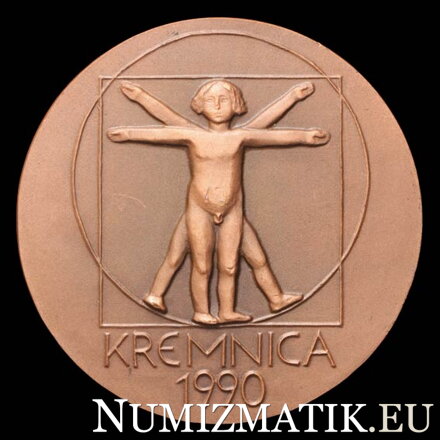 II. medzinárodné sympózium medailí - tombaková medaila - I. Minčeva
