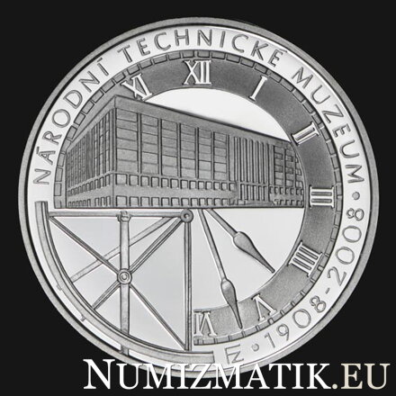 200 Kč/2008 - Národné technické múzeum - 100. výročie založenia