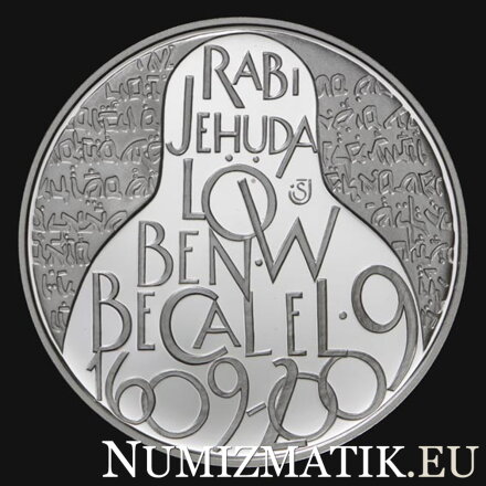 200 Kč/2009 - Rabi Jehuda Löw ben Becalel - 400. výročie úmrtia