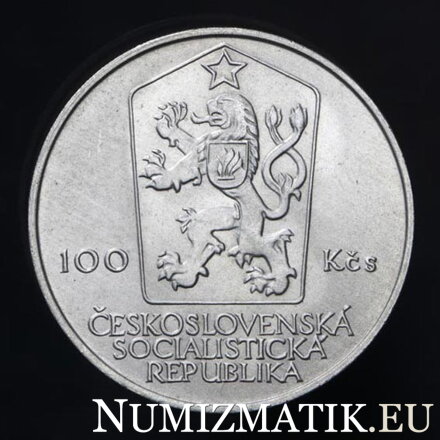 100 Kčs/1984 - Antonín Zápotocký - 100. výročie narodenia