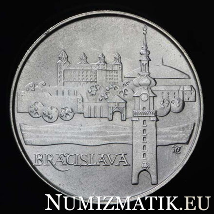 50 Kčs/1986 - Bratislava - mestská pamiatková rezervácia