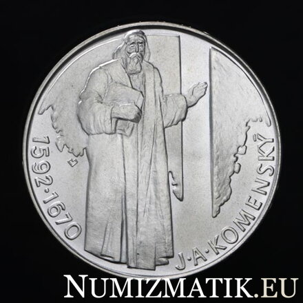 500 Kčs/1992 - J. A. Komenský - 500th birth anniversary