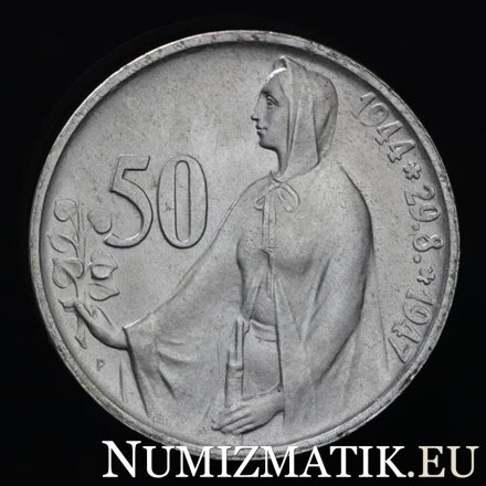 50 Kčs/1947 - SNP - 3. výročie 