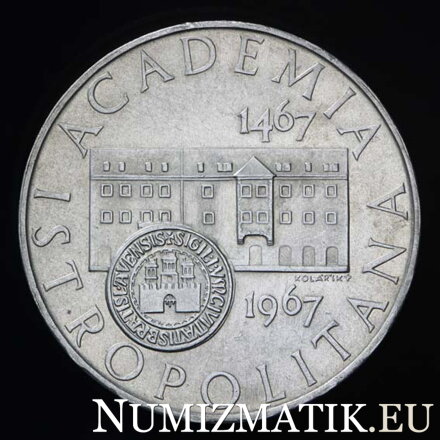 10 Kčs/1967 - Academia Istropolitana - 500th anniversary of foundation