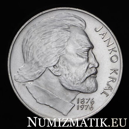 100 Kčs/1976 - Janko Kráľ - 100. výročie úmrtia